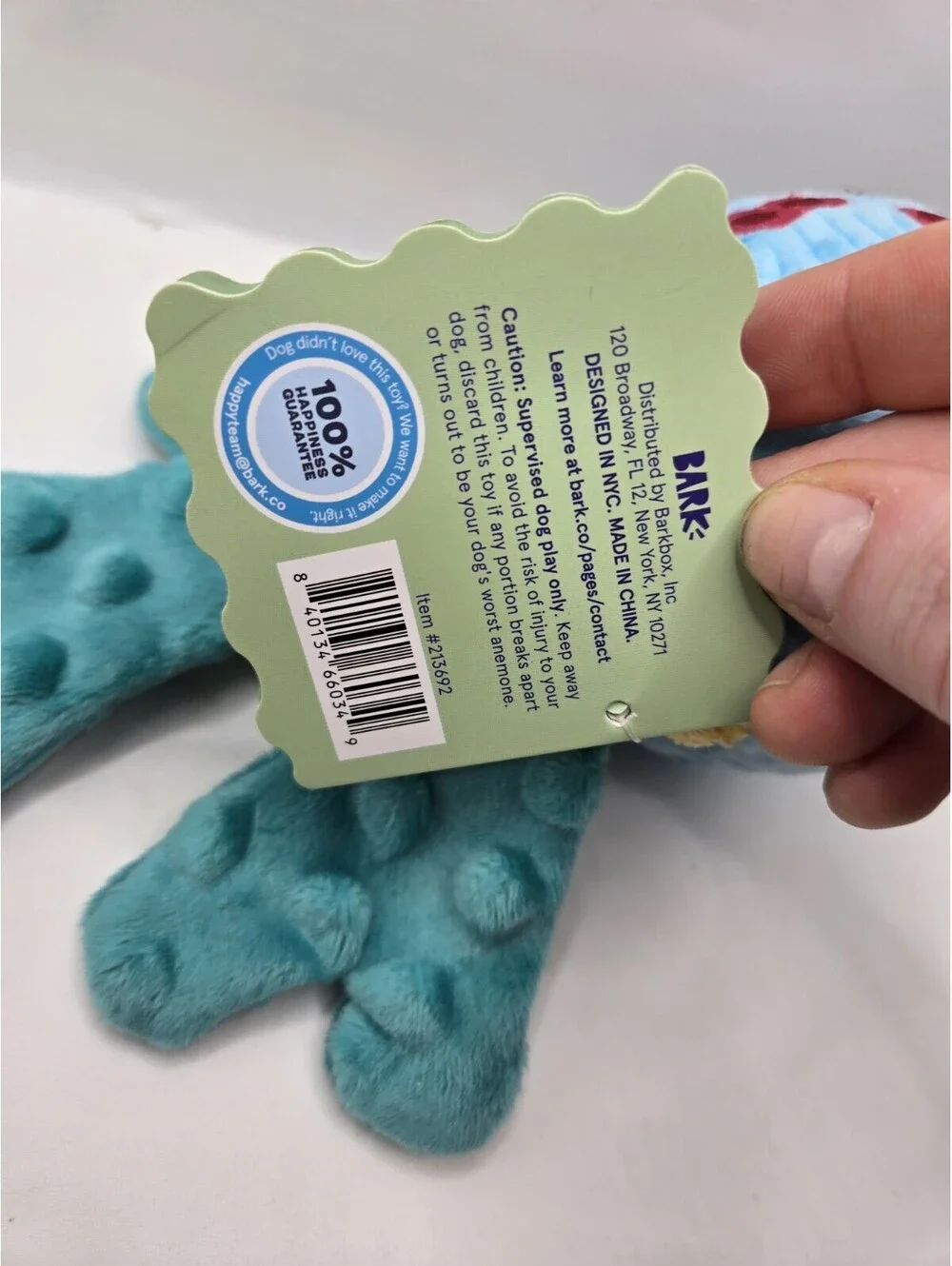 New Bark Box Super Chewer “ Great Furrier Reef 